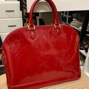 Louis Vuitton Candy Apple Red Alma Bag